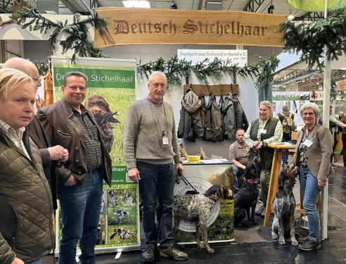 Jagd & Hund - Messestand des Verein Deutsch Stichelhaar