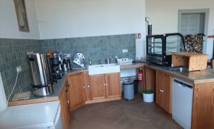 Küche in Schloss Vichel