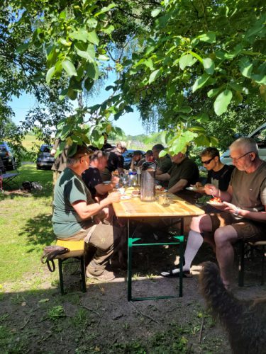 Kaffeetrinken bei Albrecht