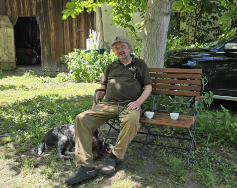 Kaffeetrinken bei Albrecht