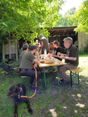 Kaffeetrinken bei Albrecht